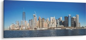 Obraz - Manhattan v New Yorku (120x50 cm)