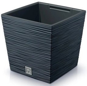 Kvetináč Furu štvorec Low 240 – antracit
