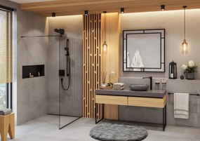 Hansgrohe AddStoris, držiak na uterák, matná čierna, HAN-41747670