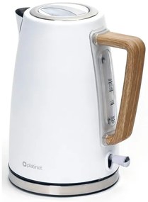 Rýchlovarná kanvica 1,7 l 2400W/230V nerez/biela