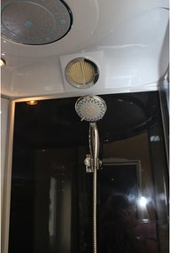 BPS-koupelny Hydromasážny box WSH306AS 90, 90x90 so saunou