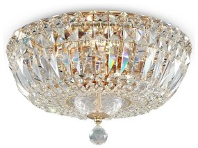 Maytoni DIA100-CL-03-G - Stropné svietidlo BASFOR 3xE14/60W/230V zlatá