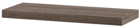 BONTEC Polička, mdf, čierna, P-001 BK Farba: Šedá