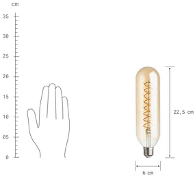 Butlers BRIGHT LIGHT LED Žiarovka podlhovastá 23 cm