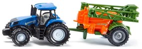 SIKU Traktor New Holland s poľným postrekovačom / 1668