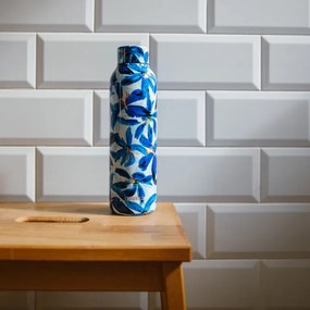 Nerezová termofľaša Solid Blue Hibiscus 630 ml