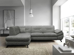 XXXLutz ROHOVÁ SEDAČKA, textil, sivá MID.YOU - Sedačky - 001574006907