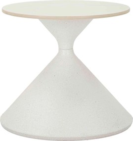 XXXLutz KONFERENČNÝ STOLÍK, biela, kov, keramika, 42/42/40 cm Mauro Ferretti - Stolíky do obývačky - 002665015401