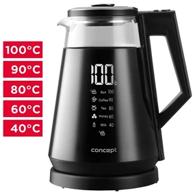 Concept RK4170 digitálna rýchlovarná kanvica Thermosense 1,7 l