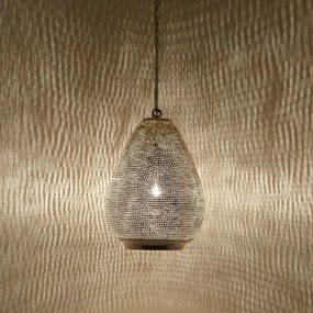 Luxusná strieborná lampa Maskatta D22