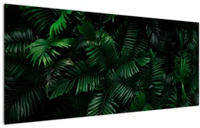 Obraz - Tropické papradie (120x50 cm)