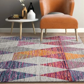 Červený koberec 200x290 cm Muse Harlequin Pink – Asiatic Carpets