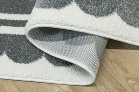 Koberec Lima M138A svetlosivý / krémový