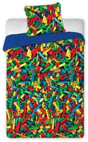 FARO Obliečky Kocky Colorful Bavlna, 140/200, 70/90 cm