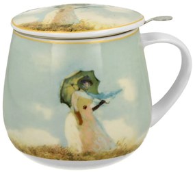 Čajová súprava Monet Woman with Parasol 430 ml