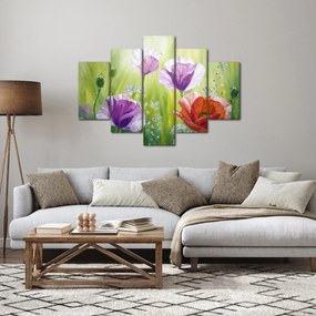 Obraz - Vlčie maky (150x105 cm)