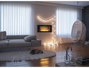 InFire - Nástenný BIO krb 44x91 cm 3kW čierna