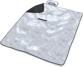 Sablio Plážová deka Lietadlá medzi oblakmi: 200x140 cm