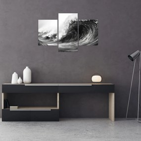 Obraz - Maľba vĺn (90x60 cm)