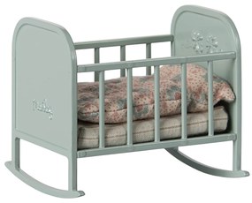 Maileg Kolíska pre myšie bábätko Maileg - Blue Mint