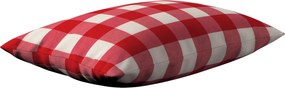Karin - jednoduchá obliečka, 60x40cm farba produktu červená látka vzorované