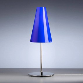 TECNOLUMEN Walter Schnepel stolná lampa, modrá