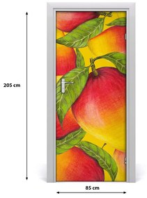 Fototapeta na dvere do domu samolepiace mango 85x205 cm