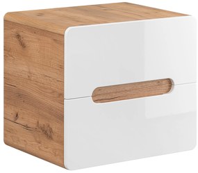 Kúpeľňová závesná skrinka pod umývadlo na dosku BÁRA 60 cm