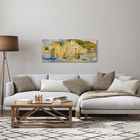 Obraz - Auguste Renoir, Sea and Cliffs, reprodukcia (120x50 cm)