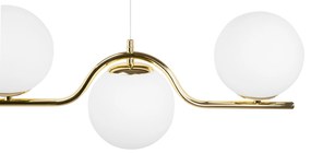 Toolight Toolight, stropné svietidlo 5xE27 APP1662-5CP, zlatá lesklá, OSW-04129