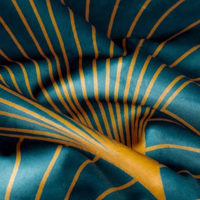 ZATEMŇOVACÍ ZÁVES LIMITED COLLECTION LOTOS 140X250 CM TYRKYSOVÁ