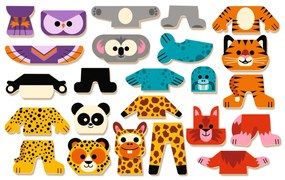 Hra s magnetmi – veselé zvieratká