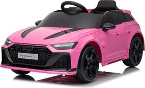 Detské elektrické autíčko Audi RS6 Avant GT ružové