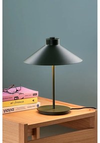 Tmavozelená stolová lampa (výška 38 cm) Shape – Hübsch