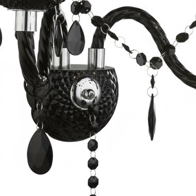 Toolight Toolight, nástenné svietidlo 2xE14, EBT018-2W, čierna, OSW-01235