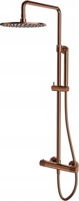 Sprchová Kolóna S Termostatickou Batériou, Brúsená Meď