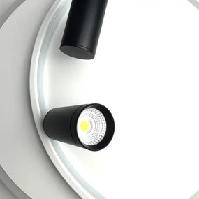 LED Stmievateľné stropné svietidlo LED/65W/230V 3000-6500K biela + diaľkové ovládanie