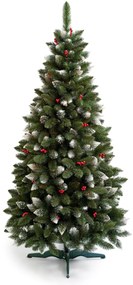 Vianočný stromček- Borovica Iza červená 220cm