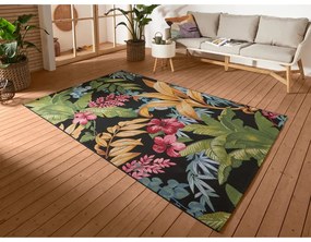 Čierny vonkajší koberec 200x285 cm Flair – Hanse Home