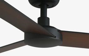 FARO 34296WT-Stropný ventilátor RUDDER S čierna pr. 106 cm WT + diaľkové ovládanie