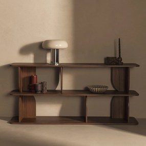 Regál Loocky 74 cm ořech Warmia