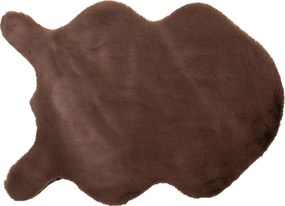 XXXLutz UMELÁ KOŽUŠINA, 55/80 cm, hnedá - Koberce - 003580043750