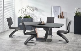 Rozkladací jedálenský stôl 160-240 cm Billie (antracit) (pre 6 8 osôb). Vlastná spoľahlivá doprava až k Vám domov. 1048719