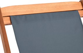 Záhradné lehátko SIENA, 94x60x94cm, antracitová Jurhan