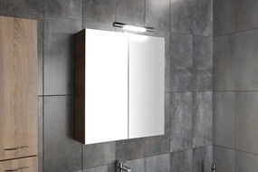 Aqualine, ANDREA LED nástenné svietidlo 5W,, 284mm, 230V, chróm, E26716CI