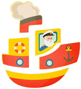 Woody Puzzle Baby Loďka