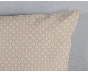 Hnedé flanelové obliečky na jednolôžko 140x200 cm Ringhda – HIP