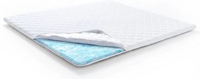 Stredne tvrdý penový topper s odnímateľným poťahom/termoregulačný 160x200 cm – Meise Möbel