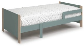 Rastúca detská posteľ liwia 90 x 140 (190) cm zelená MUZZA
