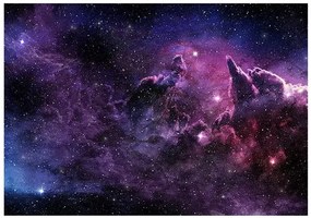 Samolepiaca fototapeta - Purple Nebula Veľkosť: 245x175, Verzia: Samolepiaca